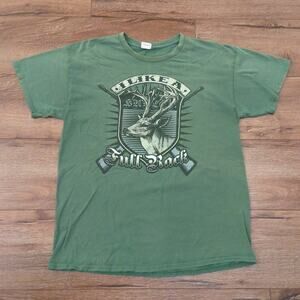 VTG I Like a Full Rack Adult Large Gun Deer Hunting Milwaukee Nature Hiking Fade